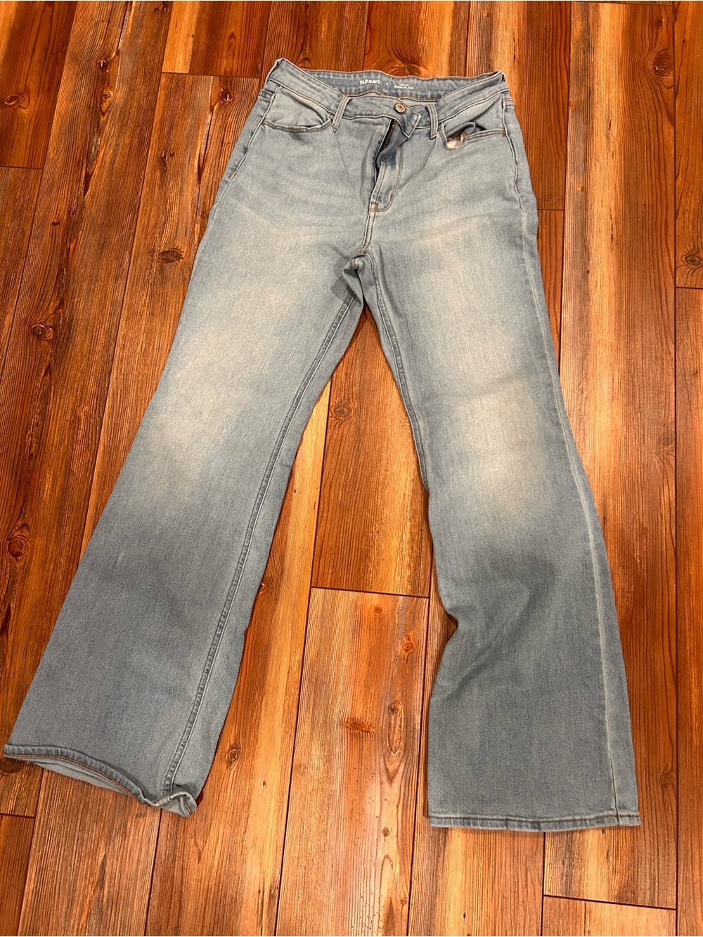 Old Navy Light Blue Flare Jeans - Women's